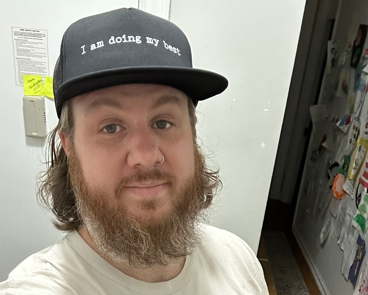 "I Am Doing My Best" Trucker Cap (Black)