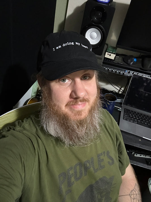 "I Am Doing My Best" Dad Hat (Black)